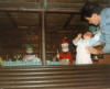 Bo Campbell C Coy learning to work with the Little People